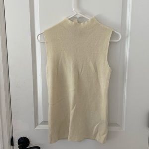 HARVE BENARD | Mockneck Sweater Tank
